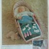 LAMBS AND LULLABIES pram cot cover knitting pattern - Image 3