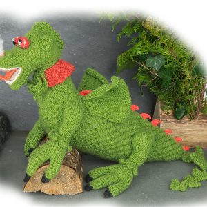 A GOTHIC OF GARGOYLES Halloween 4 toy knitting patterns by Georgina Manvell 