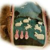 LAMBS AND LULLABIES pram cot cover knitting pattern - Image 4