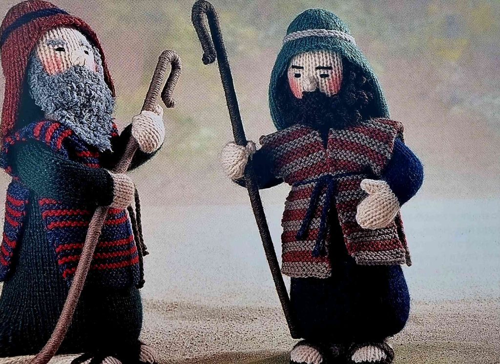 ALAN DART Nativity Collection Christmas The Old Toy Knitting Shop,