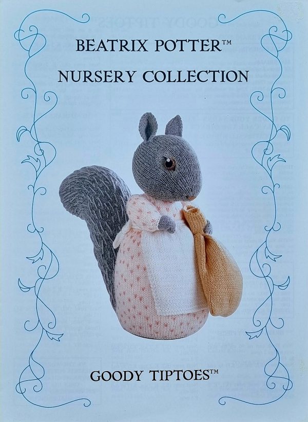 ALAN DART Beatrix Potter Goody Tiptoes toy knitting pattern