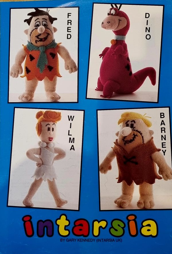 ALAN DART Flintstones toy knitting patterns - Image 3