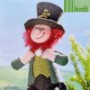 ALAN DART Leprechaun toy knitting pattern